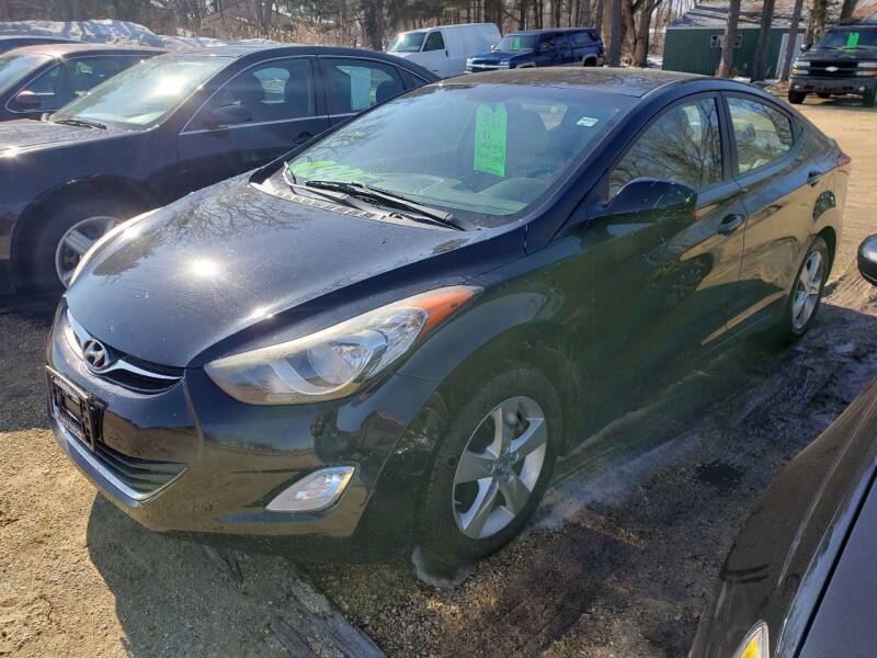 2012 Hyundai Elantra for sale at Northwoods Auto & Truck Sales in Machesney Park IL