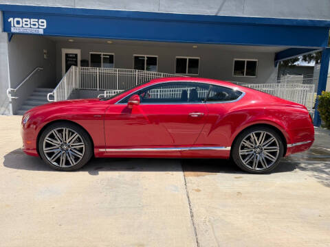 2014 Bentley Continental GT Speed