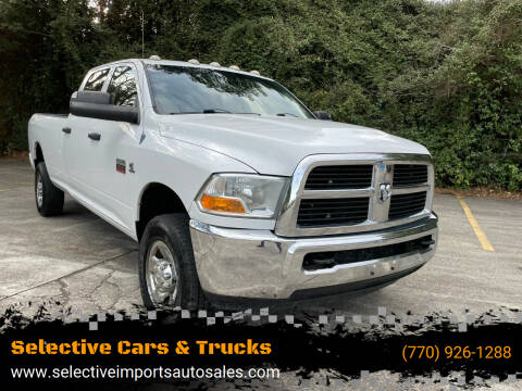 2012 RAM 3500 for sale at Selective Cars & Trucks in Woodstock GA