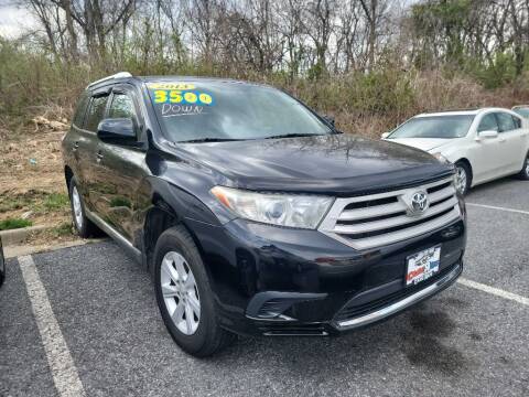 2013 Toyota Highlander for sale at CarsRus in Winchester VA