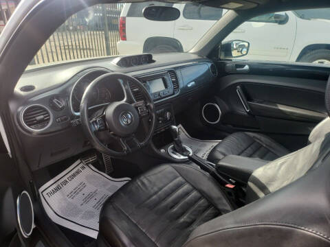 2012 Volkswagen Beetle Black Turbo PZEV