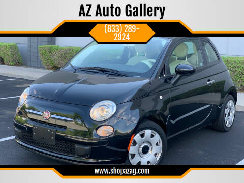 2012 FIAT 500 for sale at AZ Auto Gallery in Mesa AZ
