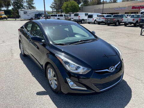 2015 Hyundai Elantra for sale at LA MOTEURS LLC in Valencia CA
