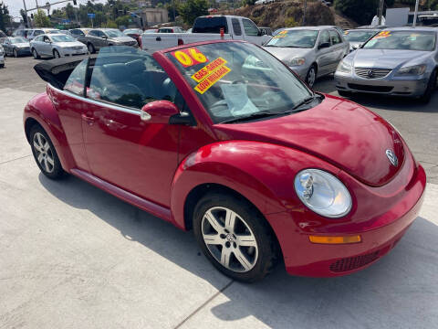 2006 Volkswagen New Beetle Convertible for sale at 1 NATION AUTO GROUP in Vista CA