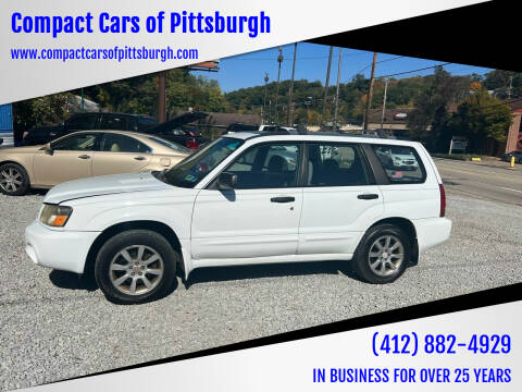 2005 Subaru Forester for sale at Compact Cars of Pittsburgh in Pittsburgh PA
