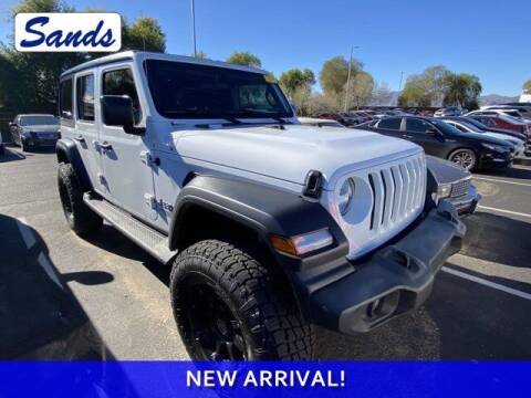 2018 Jeep Wrangler Unlimited for sale at Sands Chevrolet in Surprise AZ