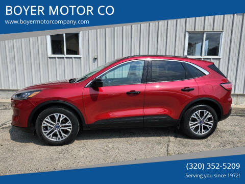 2021 Ford Escape for sale at BOYER MOTOR CO in Sauk Centre MN