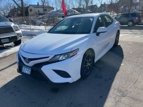 2021 Toyota Camry for sale at Time Motor Sales in Minneapolis MN