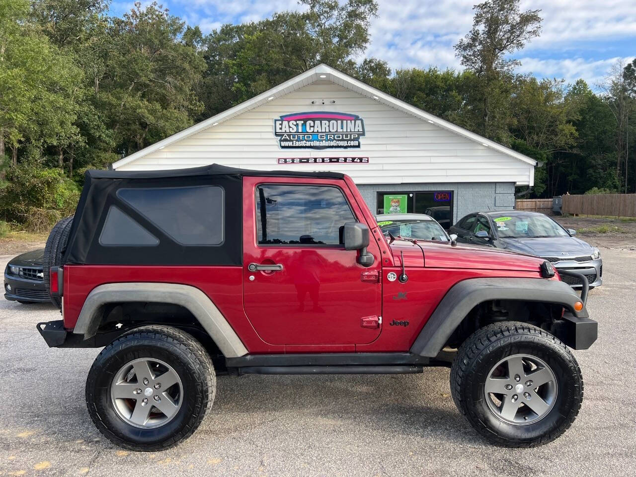 2012 Jeep Wrangler for sale at EAST CAROLINA AUTO GROUP LLC in Wilson, NC