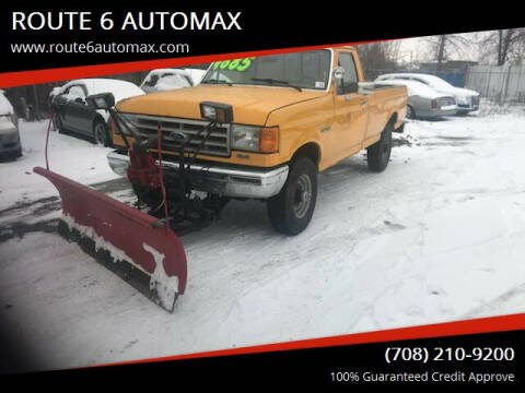 1989 Ford F-250 for sale at ROUTE 6 AUTOMAX in Markham IL