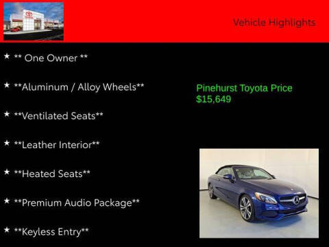 2017 Mercedes-Benz C-Class C 300