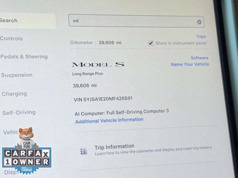 2021 Tesla Model S Long Range Plus