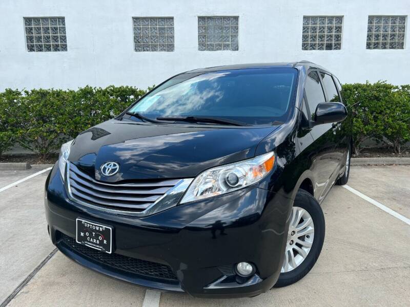 2016 Toyota Sienna for sale at UPTOWN MOTOR CARS in Houston TX