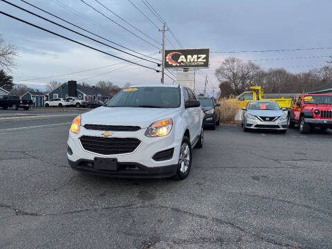 2016 Chevrolet Equinox for sale at AMZ Auto Center in Rockland MA