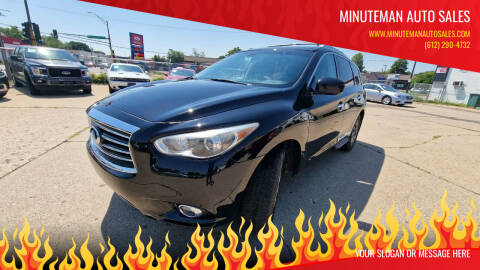 2015 Infiniti QX60 for sale at Minuteman Auto Sales in Saint Paul MN