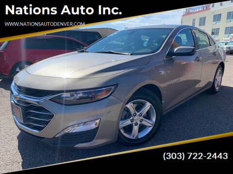 2022 Chevrolet Malibu for sale at Nations Auto Inc. in Denver CO