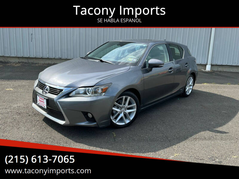 2014 Lexus CT 200h for sale at Tacony Imports in Philadelphia PA