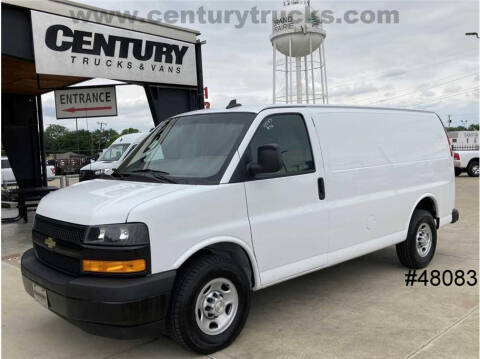 2020 Chevrolet Express for sale at CENTURY TRUCKS & VANS in Grand Prairie TX
