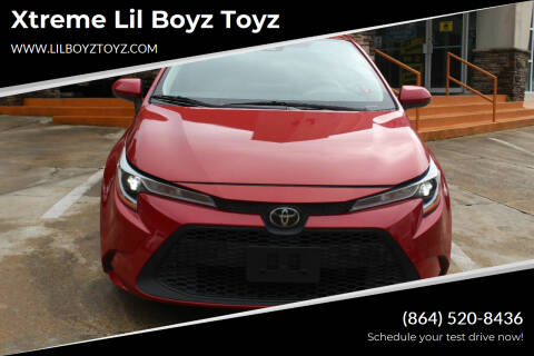 2020 Toyota Corolla for sale at Xtreme Lil Boyz Toyz in Greenville SC