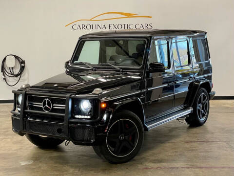 2015 Mercedes-Benz G-Class for sale at Carolina Exotic Cars & Consignment Center in Raleigh NC