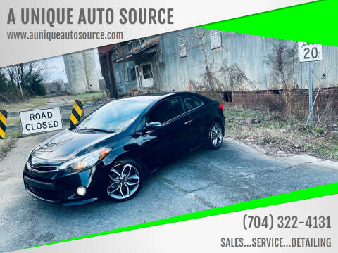 2015 Kia Forte Koup for sale at A UNIQUE AUTO SOURCE in Albemarle NC