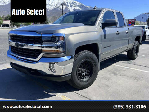 2017 Chevrolet Silverado 1500 for sale at Auto Select in Orem UT