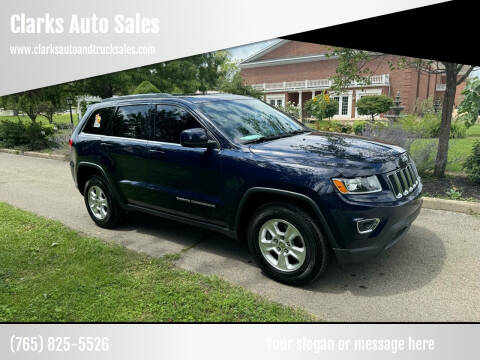 2014 Jeep Grand Cherokee for sale at Clarks Auto Sales in Connersville IN