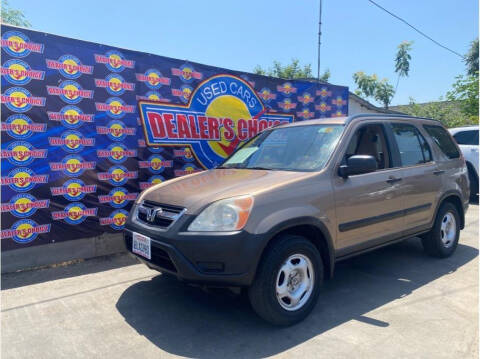 2002 Honda CR-V for sale at Dealers Choice Inc in Farmersville CA
