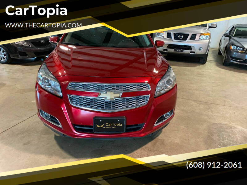 2013 Chevrolet Malibu for sale at CarTopia in Deforest WI