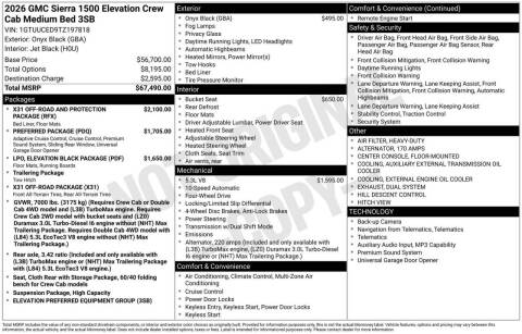 2026 GMC Sierra 1500