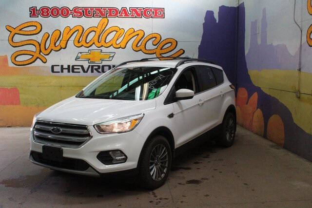 Used 2018 Ford Escape SE with VIN 1FMCU9GD9JUB90174 for sale in Grand Ledge, MI