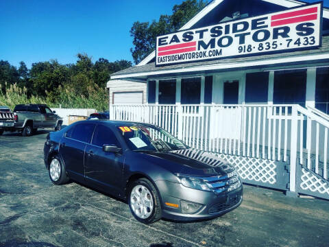 2010 Ford Fusion for sale at EASTSIDE MOTORS in Tulsa OK