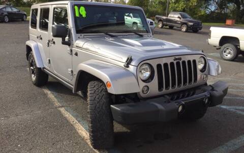 2014 Jeep Wrangler Unlimited for sale at Keystone Used Auto Sales in Brodheadsville PA