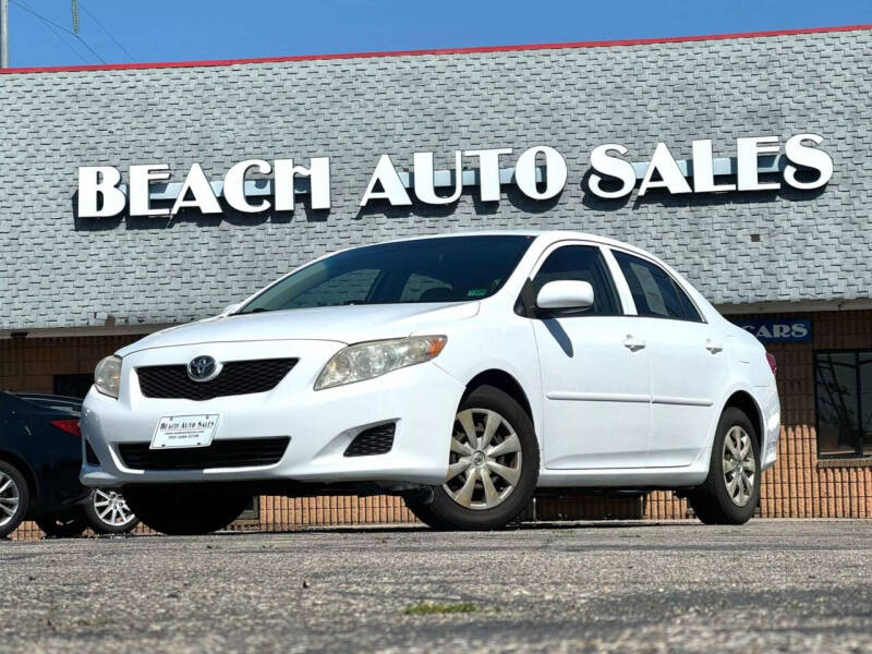 2009 Toyota Corolla for sale at Beach Auto Sales in Virginia Beach VA