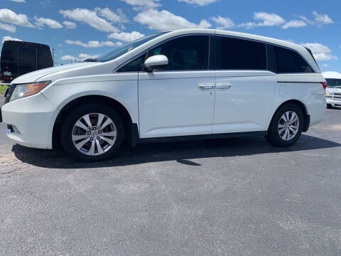 2014 Honda Odyssey for sale at AJOULY AUTO SALES in Moore OK