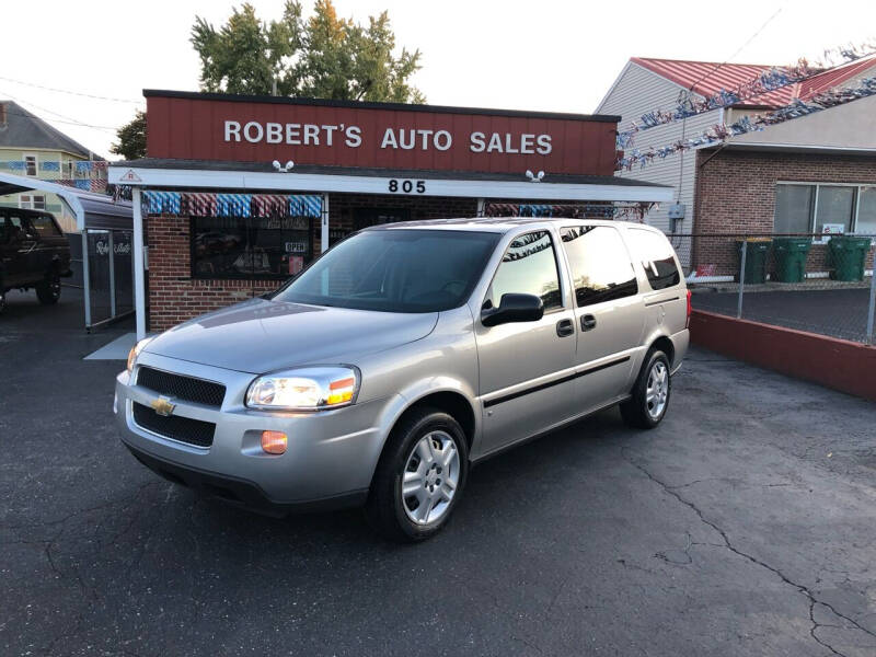 2008 Chevrolet Uplander for sale at Roberts Auto Sales in Millville NJ