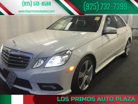2011 Mercedes-Benz E-Class for sale at Los Primos Auto Plaza in Brentwood CA