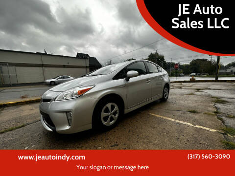 2013 Toyota Prius for sale at JE Auto Sales LLC in Indianapolis IN