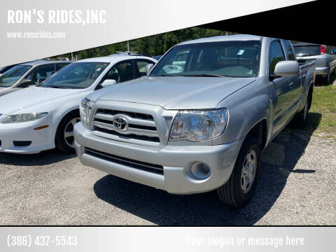 2006 Toyota Tacoma for sale at RON'S RIDES,INC in Bunnell FL