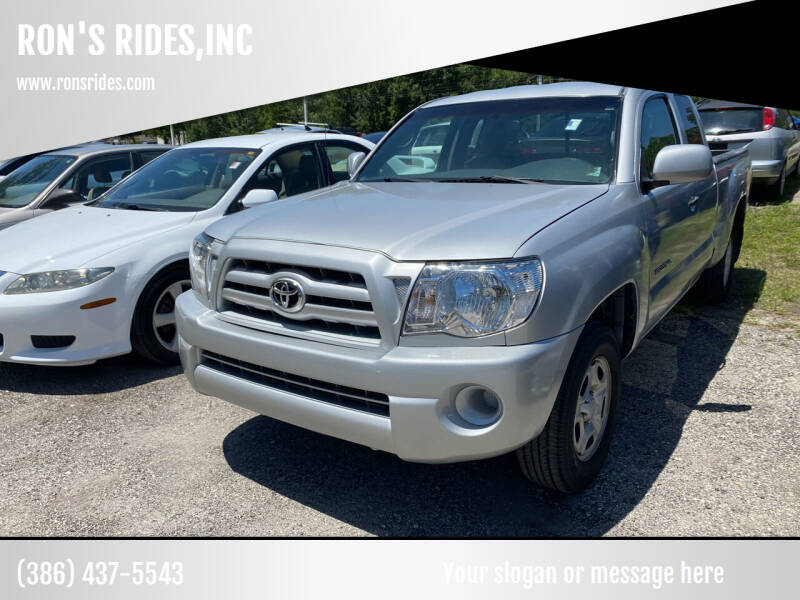 2006 Toyota Tacoma for sale at RON'S RIDES,INC in Bunnell FL