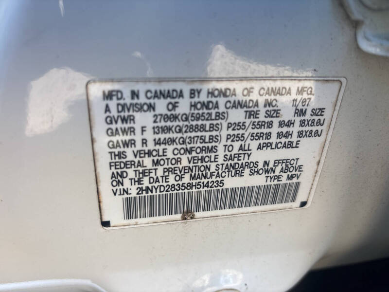 2008 Acura MDX SH-AWD w/Tech