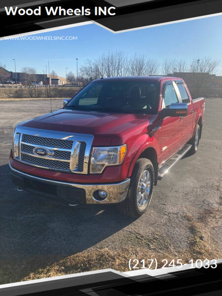2012 Ford F-150 for sale at Wood Wheels INC in Jacksonville IL