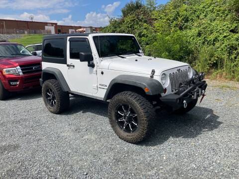 2012 Jeep Wrangler for sale at Clayton Auto Sales in Winston-Salem NC