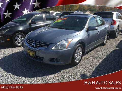 2012 Nissan Altima for sale at H & H Auto Sales in Athens TN