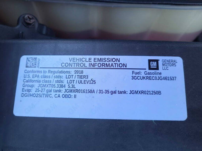 2018 Chevrolet Silverado 1500