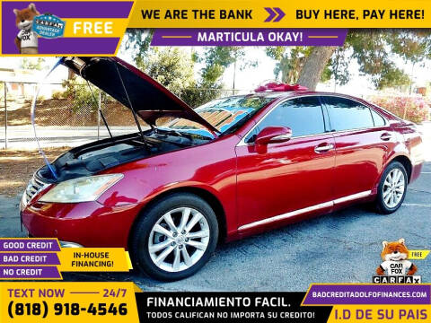 2012 Lexus ES 350 for sale at Adolfo Finances in Los Angeles CA