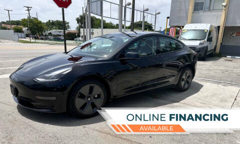 2023 Tesla Model 3 for sale at Global Auto Sales USA in Miami FL