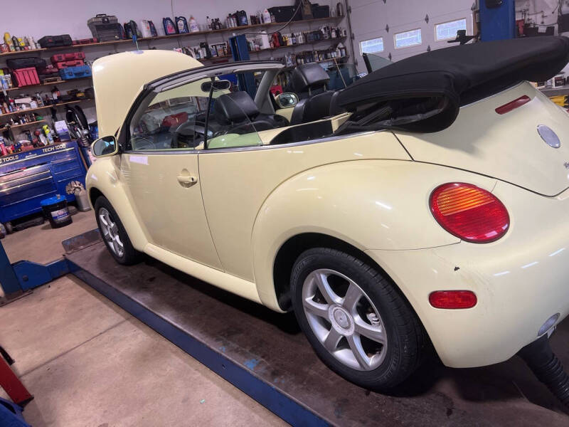 2005 Volkswagen New Beetle Convertible for sale at Leo's Auto Sales and Service in Taunton MA