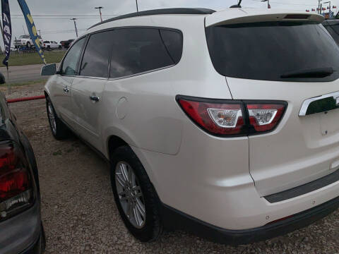 2014 Chevrolet Traverse for sale at BULLSEYE MOTORS INC in New Braunfels TX