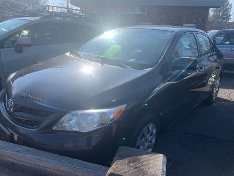 2011 Toyota Corolla for sale at CAR CORNER RETAIL SALES in Manchester CT